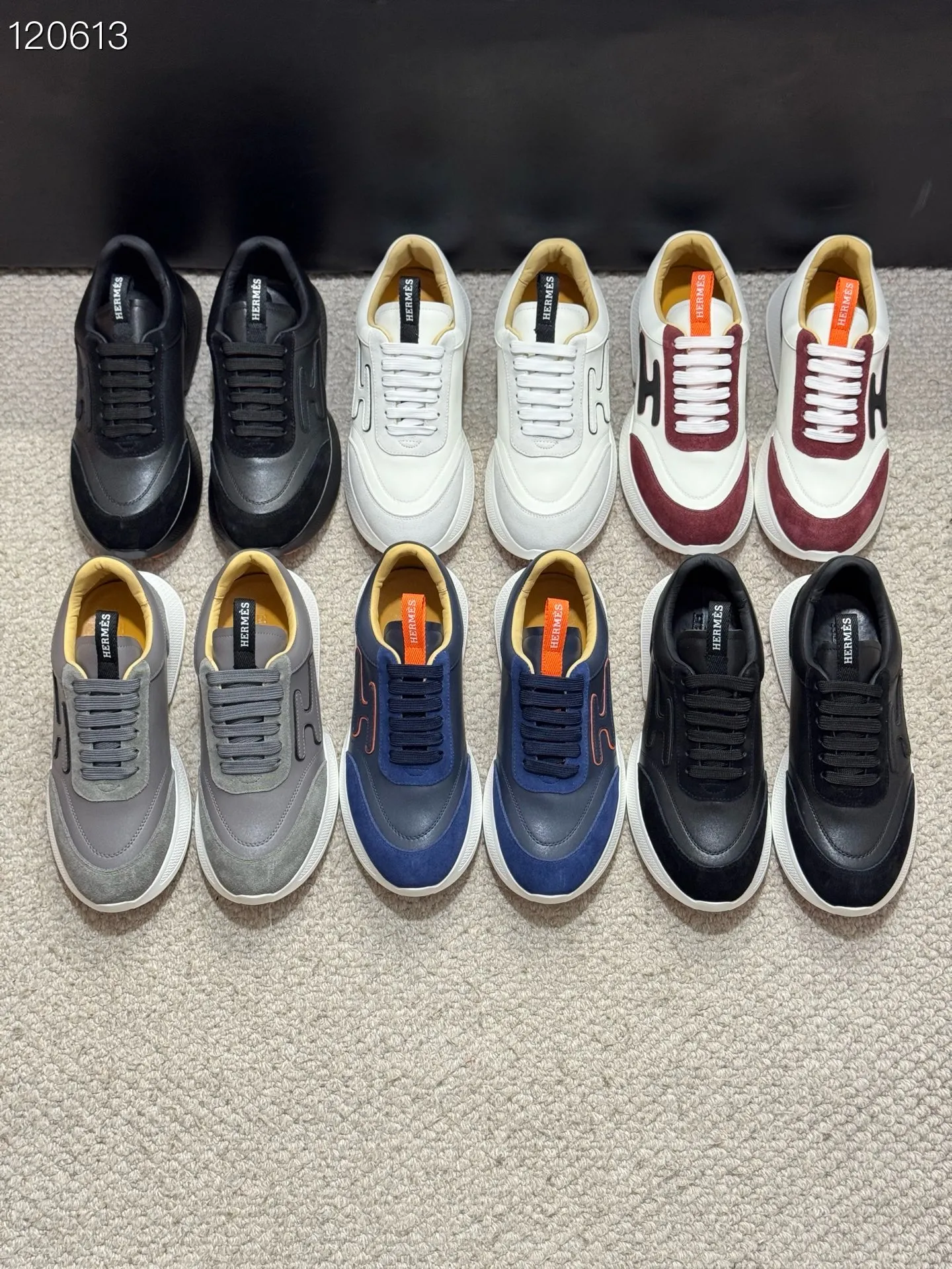 Men's shoes 💰480【New style】🪷🪷Top quality goods🇮🇹🇮🇹New style "Hermès" Hermès top purchasing agent🔍🔍New products from men's counter The upper is made of cowhide leather ~ Sole: The original factory's exclusive movable molded foam outsole, light ~ super comfortable, original factory follow-up goods, 🔍🔍 high quality, can be entered and exited the counter at will, multiple colors are available, welcome to compare Size: 38-44 (45. Customized